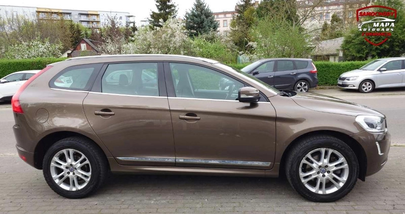 Volvo XC 60 cena 89900 przebieg: 145259, rok produkcji 2016 z Mieszkowice małe 407